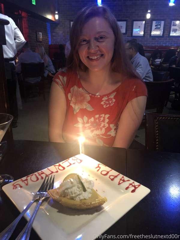Had a delicious birthday dinner 💕 6 days till my birthday!