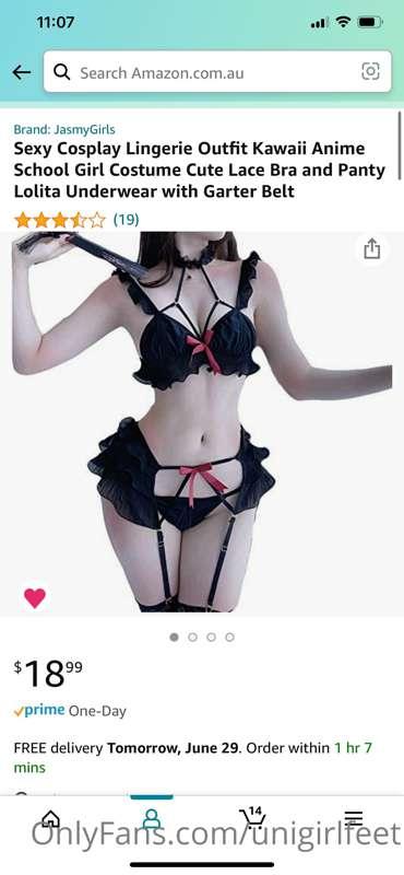 If you bought me all these right now, I’ll be able to wear t..