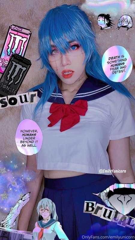 I love cosplaying villains. So I don’t have to pretend to be..
