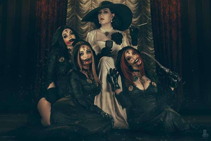 Dimitrescu Family Portrait with @danielledenicola Witchy Bre..