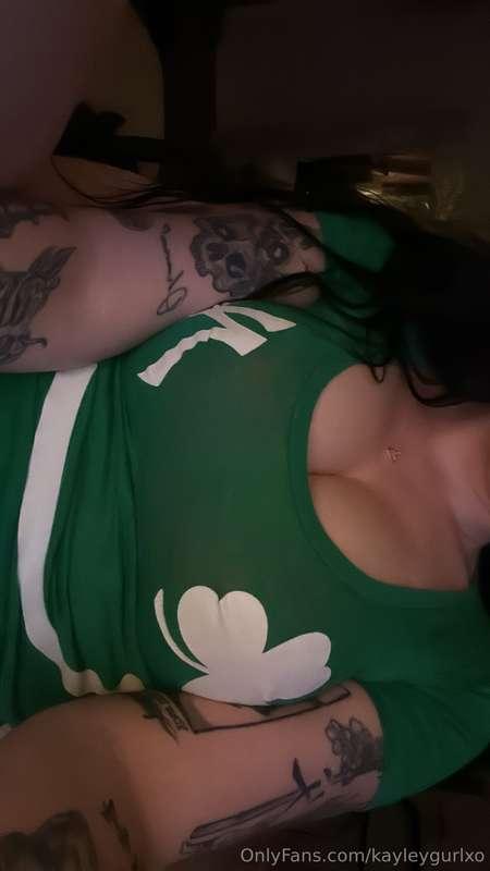 st patrick’s day came early 💚🍀
