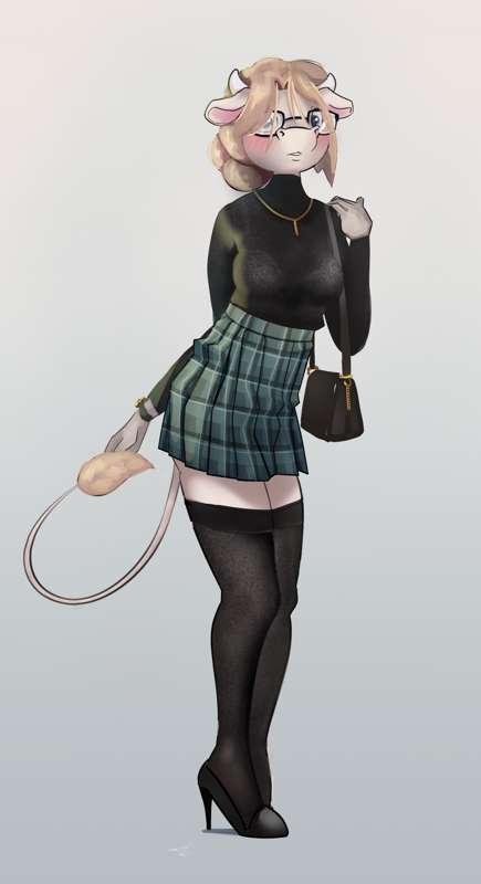 Betty green skirt