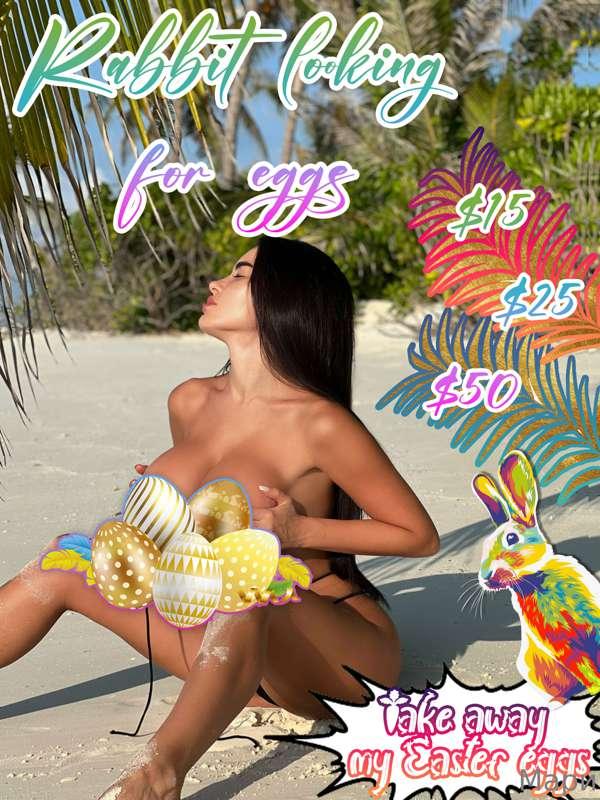🐇𝐄𝐚𝐬𝐭𝐞𝐫 𝐁𝐮𝐧𝐧𝐲 𝐧𝐞𝐞𝐝𝐬 𝐲𝐨𝐮𝐫 𝐡𝐞𝐥𝐩🐇

Get eggs off my neckline and..