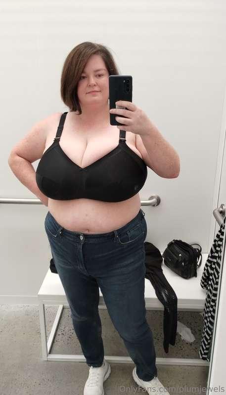 One of my black bras. Bought when I thought I was still an M..