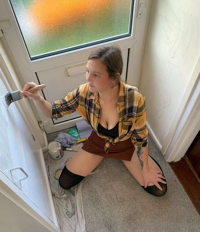 Finally started decorating today! More photos to come later ..