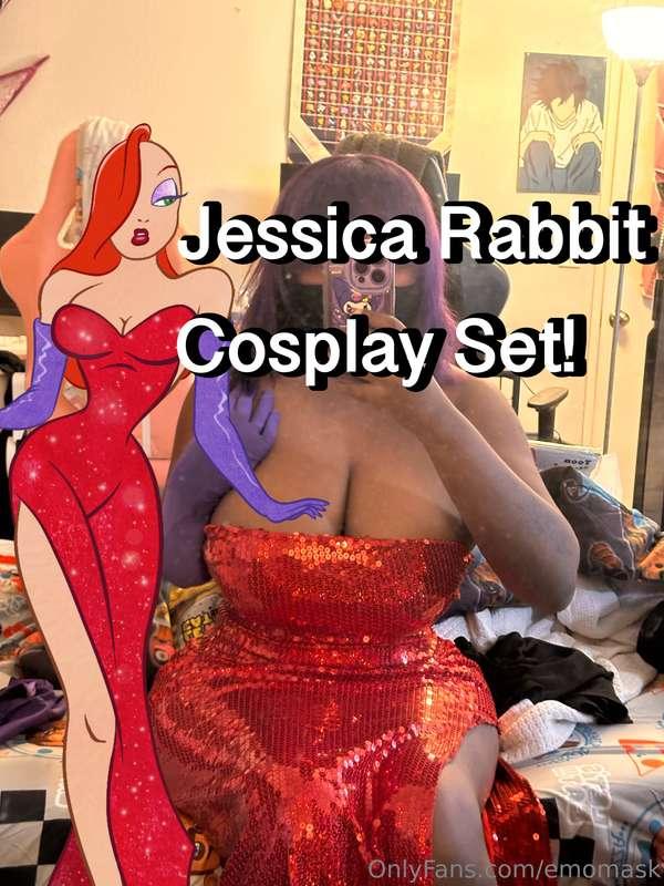 ALL OF MY JESSICA RABBIT COSPLAY SETSYES ITS NUDE! AND YES I..