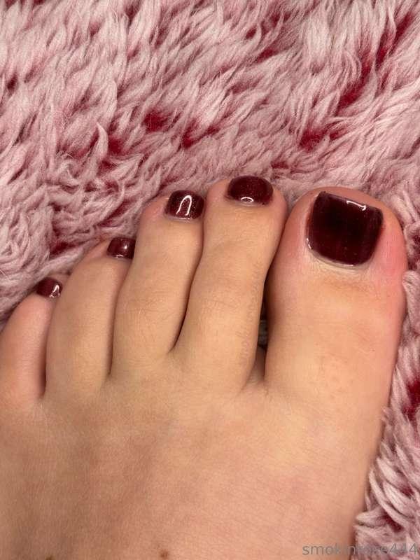 pedicure reveal ✨