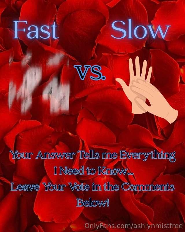 The rhythm of my fingers depends on your answer....Cast your..