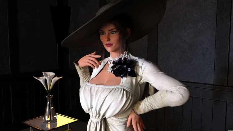 Mrs. Reigns as Lady Dimitrescu