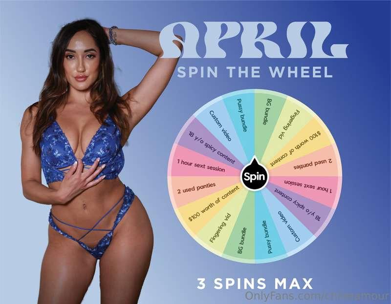 🐰🌱💗 ***April Spin the Wheel*** 💗🌱🐰
As April blooms, if you'r..