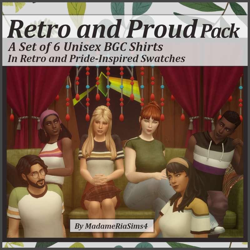 Retro and Proud: A Shirt Pack