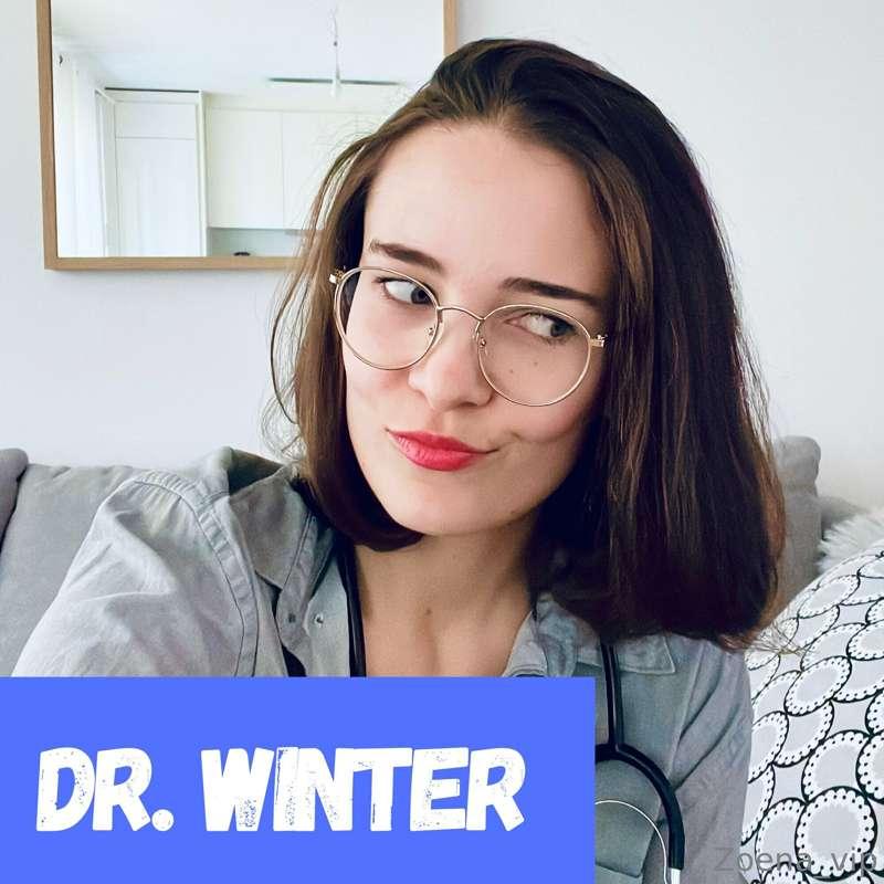 **DR WINTER** 👩‍⚕️ 
***Immer ein offenes Ohr***

Heute beant..