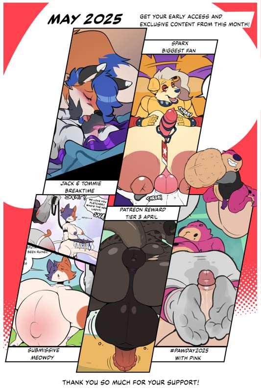 Patreon Exclusive PSD files for May 2025