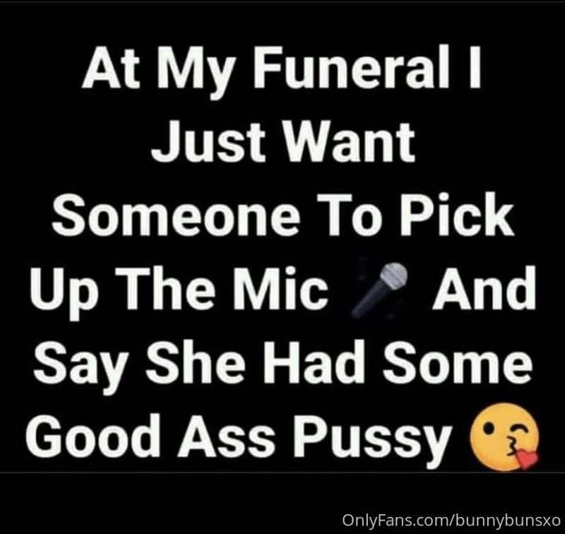Someone’s gotta do it. I want the people to know