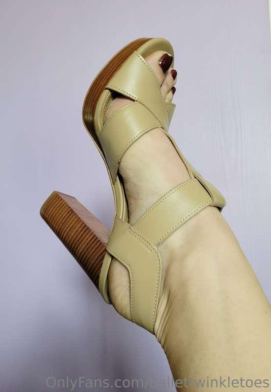 I can't wait to wear these new shoes! Contribute below to pa..
