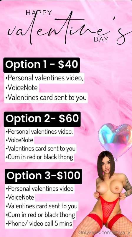 Will You Be My Valentine? 💕Limited Time OfferSee my sexy Val..