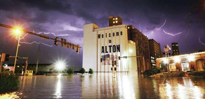 Still POURING, FLOODING, THUNDERSTORMS, AND TORNADOES...