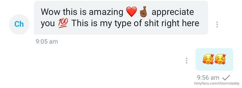 Another happy customer. Custom video prices are pinned to my..