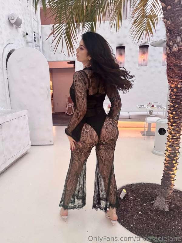 I might be dressed in lace, but one look from me and you’ll ..