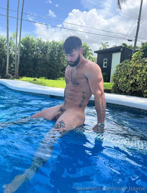 Nice day at the pool with my babes