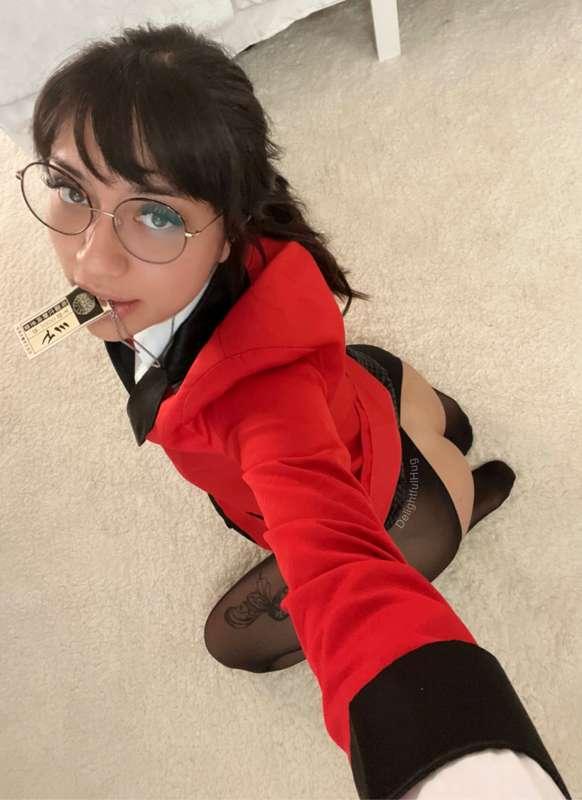 Average Kakegurui protagonist 🙈❤️ new video out soon! I inte..