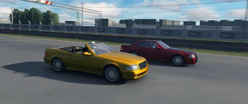 1989 Mercedes-Benz SL500 AMG Convertible (Big update) / DOWNLOAD + version without roof.