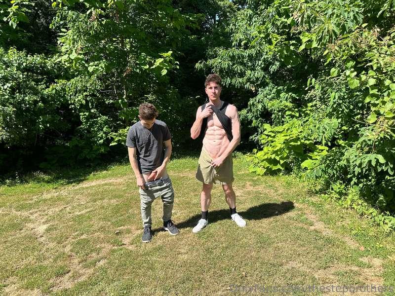 We just found our new favorite spot at the park 😜  *5 pics*