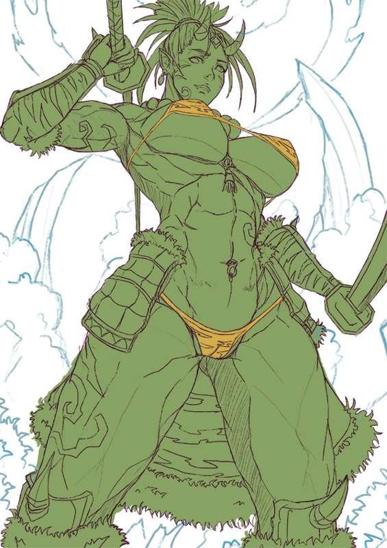 Monthly Rewards : The Oni [Sketch /SFW]