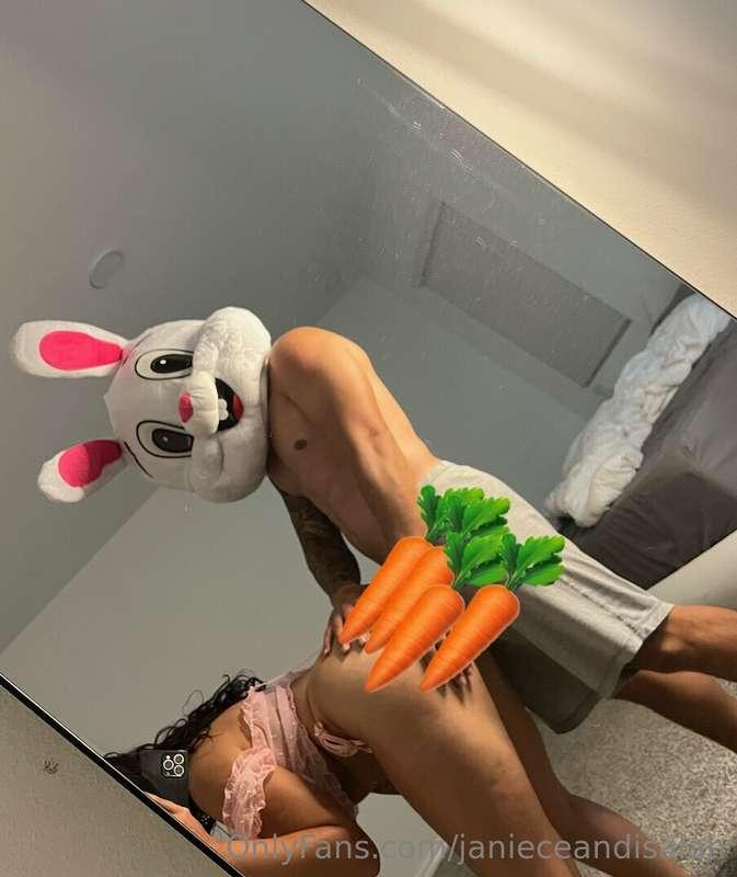 easter bunny is on one fr today 🐇🔋