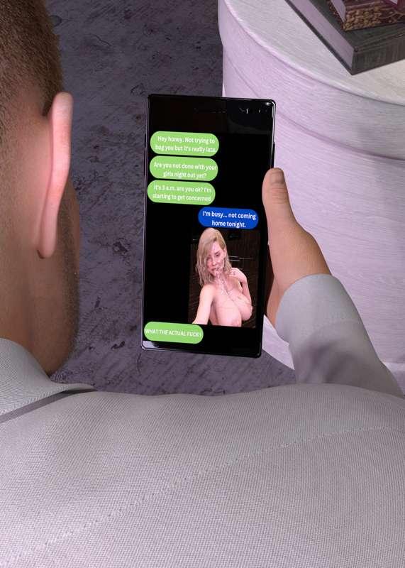 Not The Text You Want to Receive from Your Wife on St. Patrick's Day - Custom Pinup