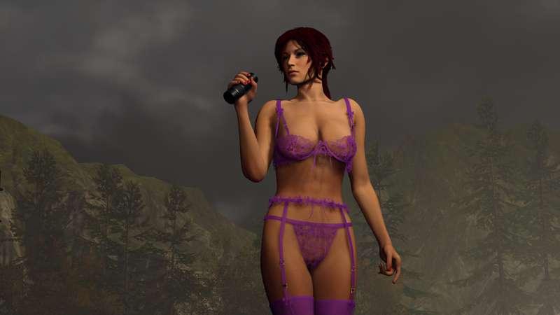 Lara Croft Flower Lingerie | Release