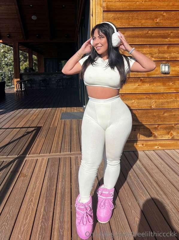Blessed with curves you can’t ignore.