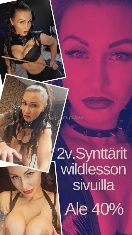 @wildlesson sivut täyttää 2 vuotta. 🥳🎁Siksipä haluankin, ett..