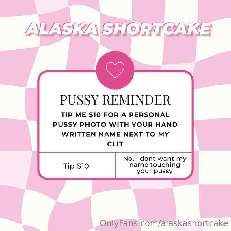 Tip me $10 for your name on a hand written note on my pussy ..