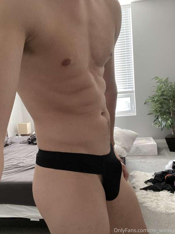 I got a new pair of sexy underwear and I wanted to show you ..