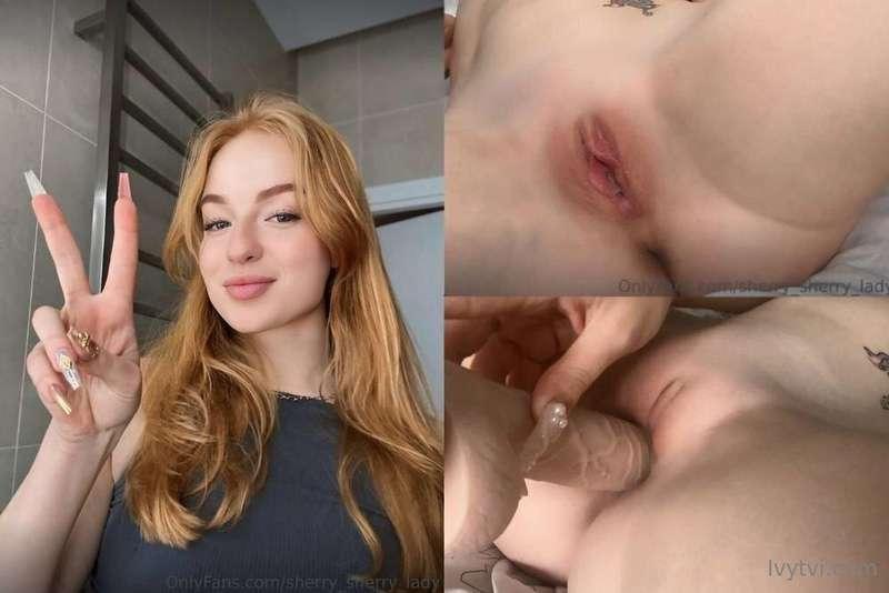 😍😈 THIS REDHEADED 19Y.O. innocent slut @sherry_sherry_lady i..