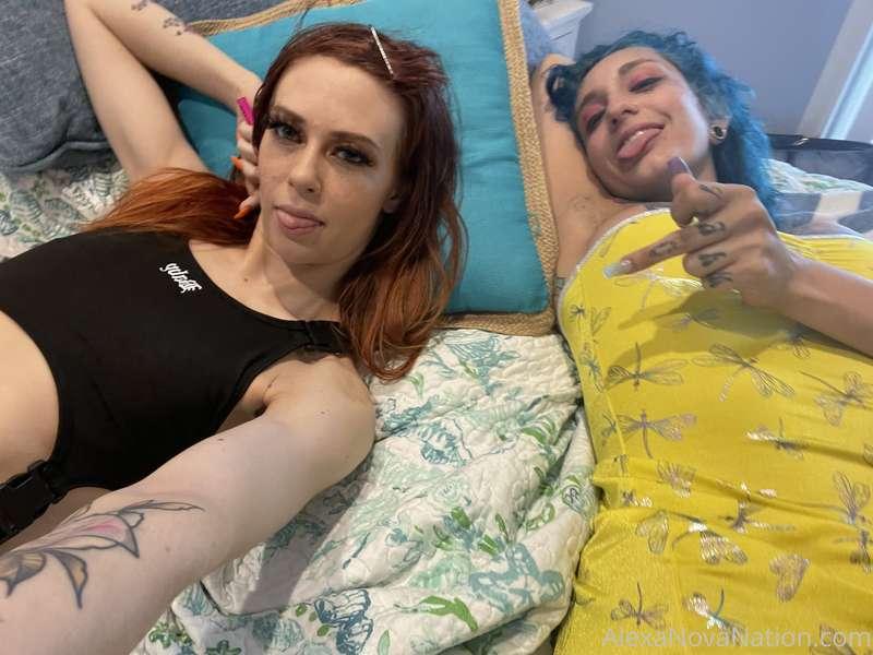Hanging out w @lovelygia in FL 😎 we shot a scene together to..