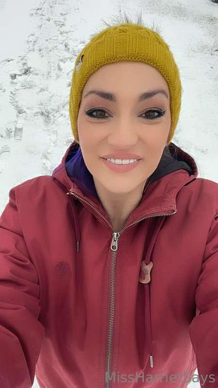 It’s cold here today! Snowy and a cool 0°c ❄️ also I have a ..