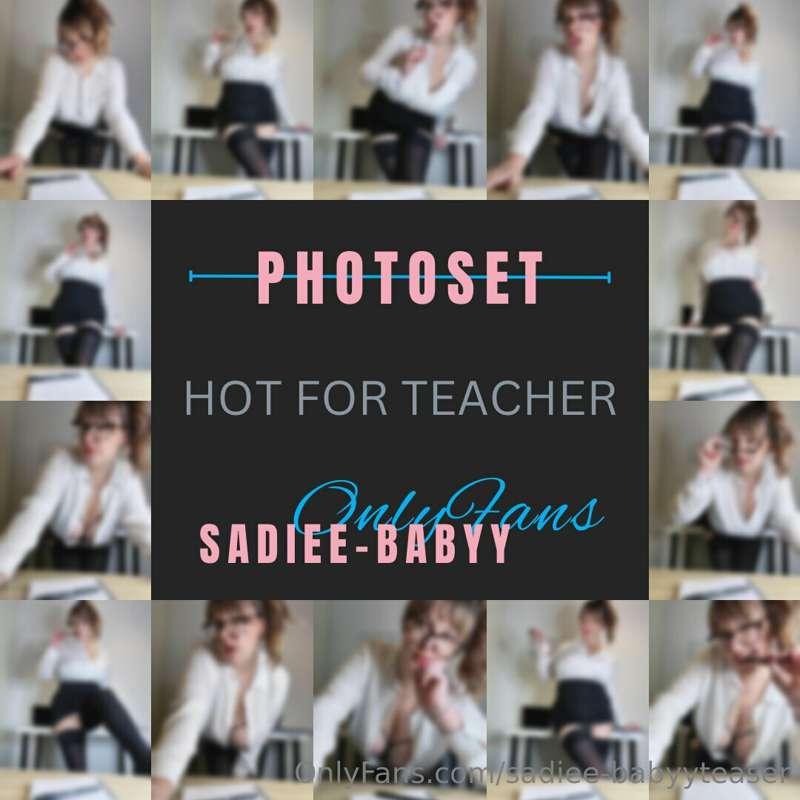 Hot for Teacher Photoset [32 images] - $15Unlock here: https..