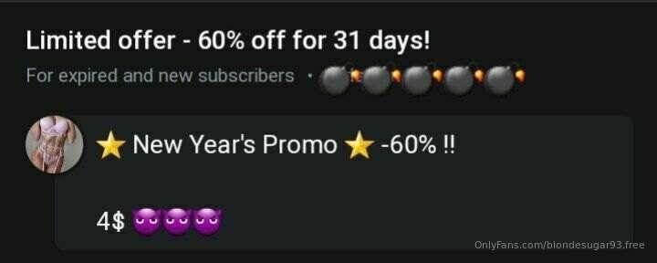 https://onlyfans.com/blondesugar93  @blondesugar93 a 4$