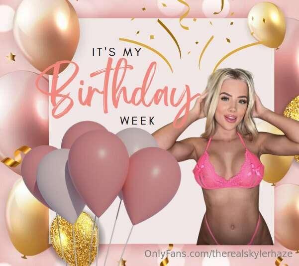 ## ***Birthday week*** 🥳🎈 Are you ready for the real fun?? 😈..