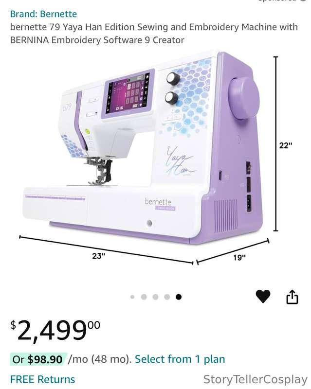 I keep dreaming about this sewing machine 🥹