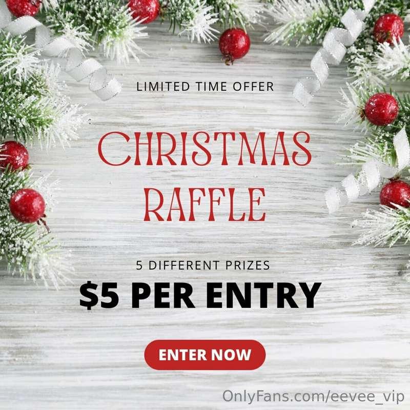 I’m doing a raffle give a way right now offering prizes for ..
