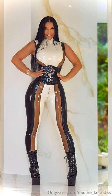 Do you wanna see how I put on this super tight ***LATEX Cats..