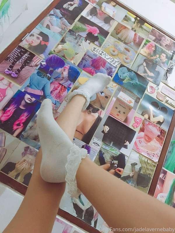 Cute socks 🤍