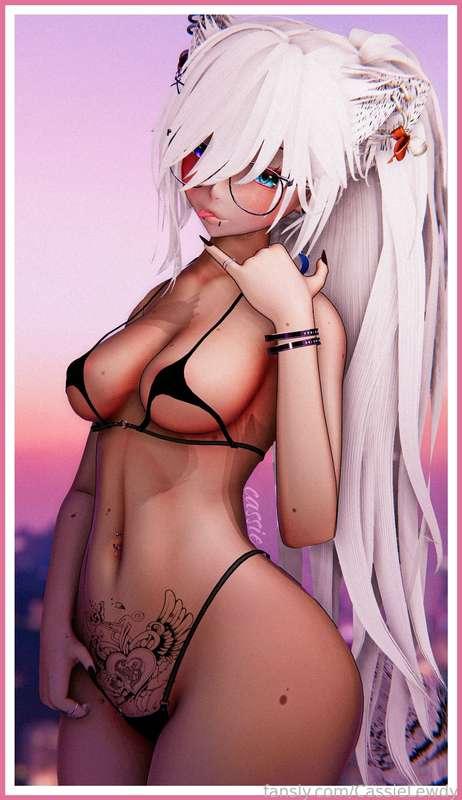 𝘊𝘢𝘭𝘭 𝘮𝘦 𝘮𝘢𝘺𝘣𝘦..
   ..&amp; 𝘓𝘦𝘵'𝘴 𝘨𝘰 𝘨𝘦𝘵 𝘸𝘦𝘵 💦

ᴡᴇ ᴄᴀɴ ʜᴀᴠᴇ ꜰᴜɴ ᴛᴏɢᴇᴛʜᴇʀ..

___
#vr #lewd #erp #vrlewd #bikini #swimsuit #naked #sexy #hot #belly #tummy #whitehair #vrtuber #girl #glasses #succubus #sunset #neko #catgirl