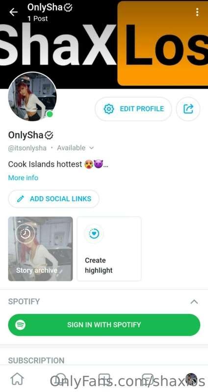 WE'VE DOOOONE IT!!!

We've finally created an OF page for Sh..