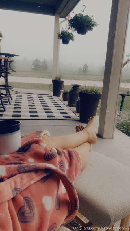 Memorial weekend is always cold here!  Foggy and chilly ❄️