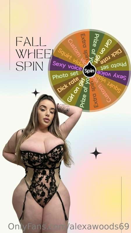 happy thanksgiving! tip 5 for one spin or 12 for three spins