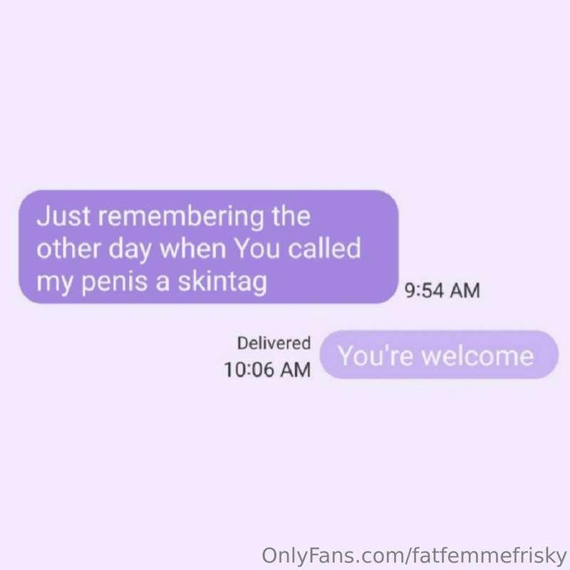 When they've been thinking of me 🥰